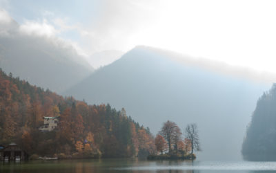 Herbst am Grünstein Klettersteig