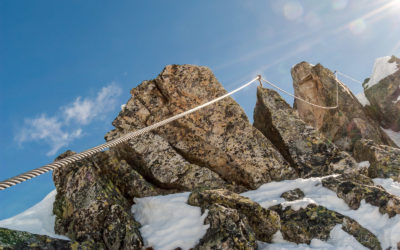 Zeit für einen Winterklettersteig