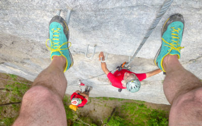 Zwei Klettersteige am WIDA SCHROFEN / Schnepfau – Vorarlberg