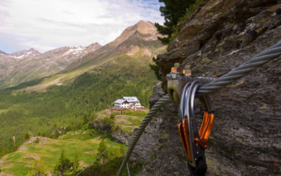 MURMELE Klettersteig bei der Zufallhütte