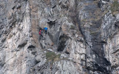 Reinhard Schiestl Klettersteig / Bergungsaktion