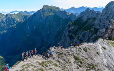 Hindelanger- und 2-Länder Klettersteig im Kleinwalsertal