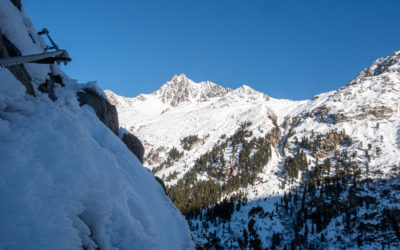 Jänner 2021 | Winterbegehung Holderli Seppl Klettersteig im Kaunertal